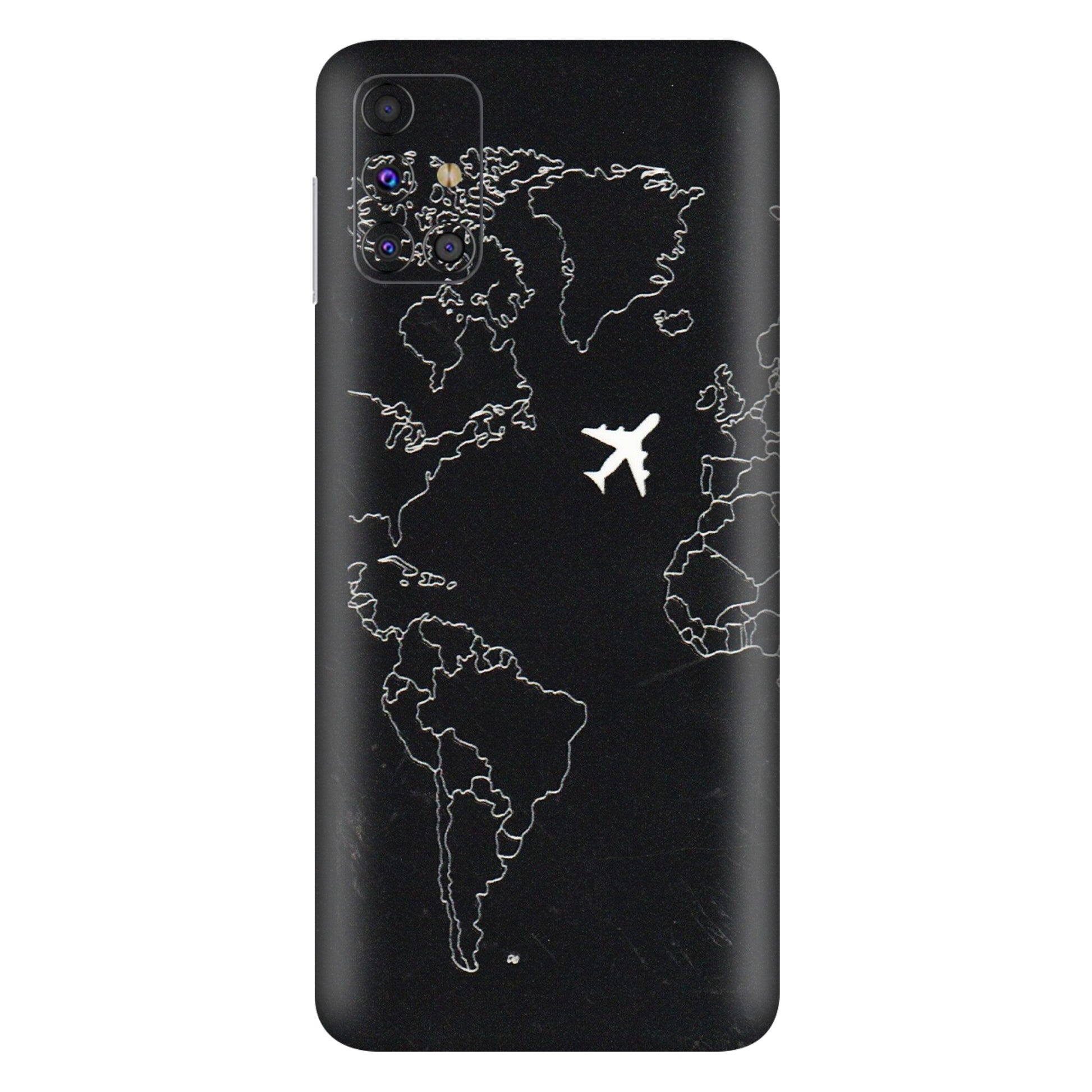 Samsung M/F/Note/Flip and C Phone Skins (All Models) - Never Ending Travel - 3D Embossed Finish (L-79) Samsung Galaxy M31s