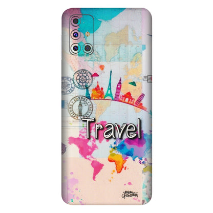 Samsung M/F/Note/Flip and C Phone Skins (All Models) - Travel The Wonders - Matte Finish (M-108) Samsung Galaxy M31s