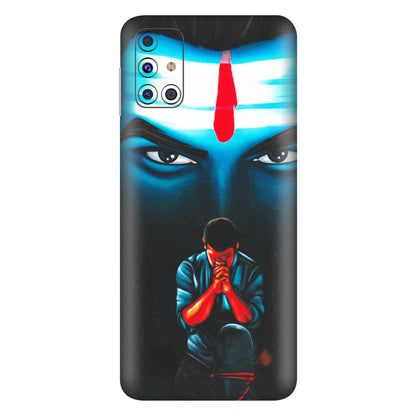 Samsung M/F/Note/Flip and C Phone Skins (All Models) - Mahakal Bhakt - Matte Finish (M-112) Samsung Galaxy M31s