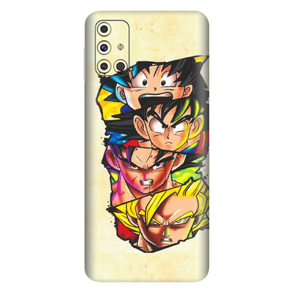 Samsung M/F/Note/Flip and C Phone Skins (All Models) - Angry Multi Anime - Matte Finish (M-113) Samsung Galaxy M31s