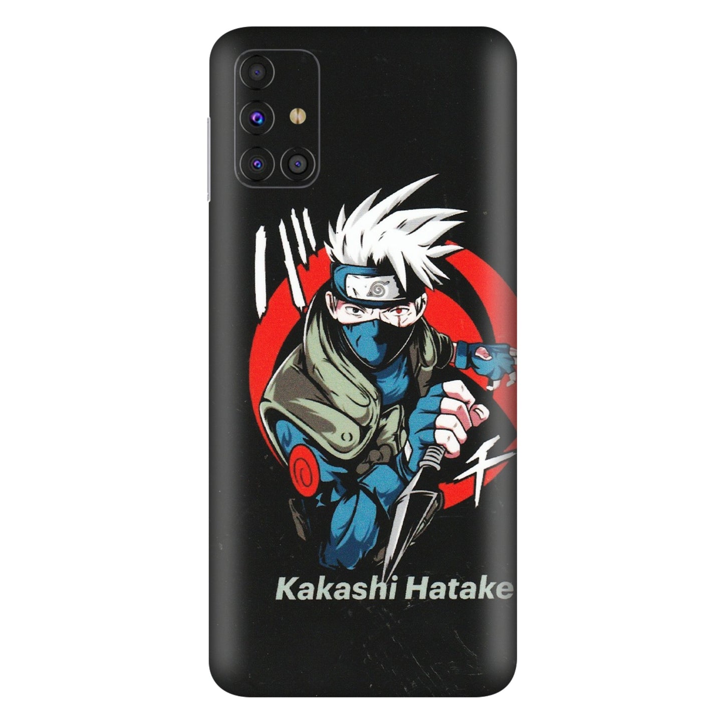 Samsung M/F/Note/Flip and C Phone Skins (All Models) - Naruto Kakashi Hatake Killer - Matte Finish (M-114) Samsung Galaxy M31s