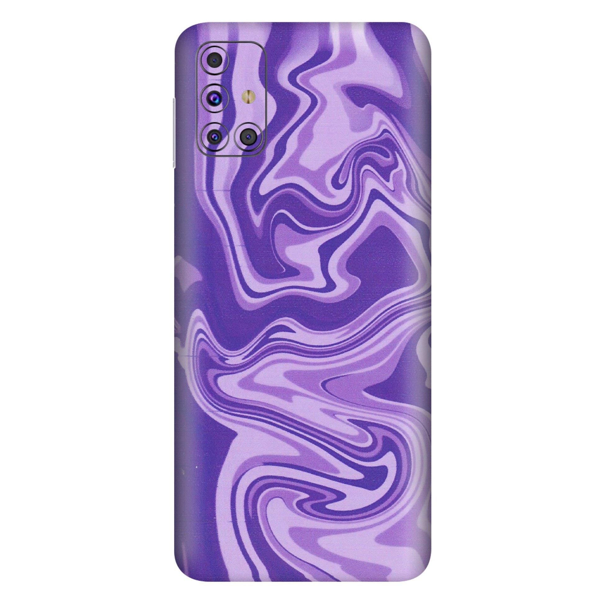 Samsung M/F/Note/Flip and C Phone Skins (All Models) - Hazy Purple Nights - Matte Finish (M-14) Samsung Galaxy M31s