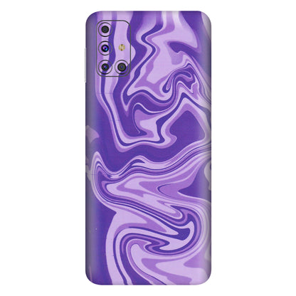Samsung M/F/Note/Flip and C Phone Skins (All Models) - Hazy Purple Nights - Matte Finish (M-14) Samsung Galaxy M31s