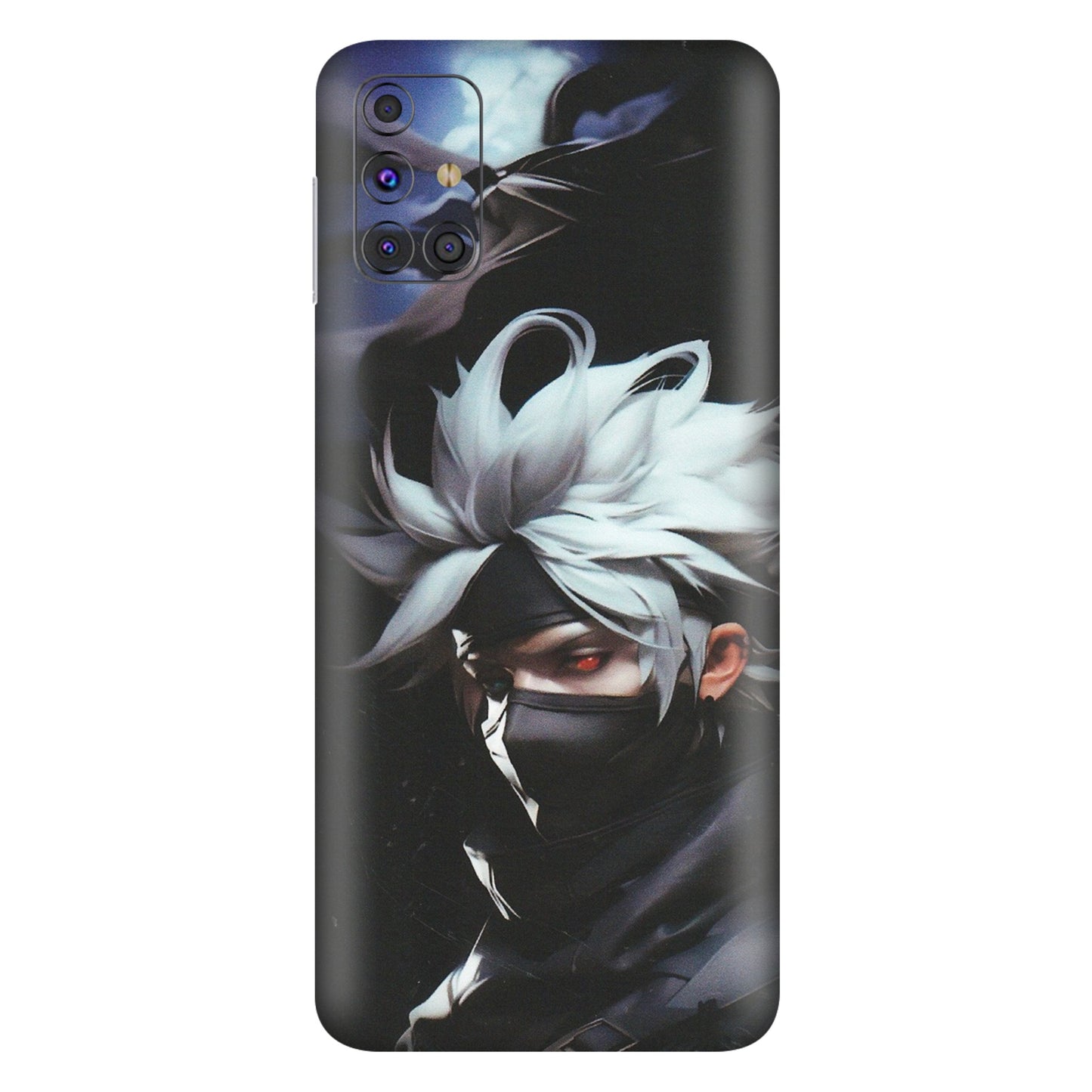 Samsung M/F/Note/Flip and C Phone Skins (All Models) - Kakashi Hatake Naruto - Matte Finish (M-169) Samsung Galaxy M31s
