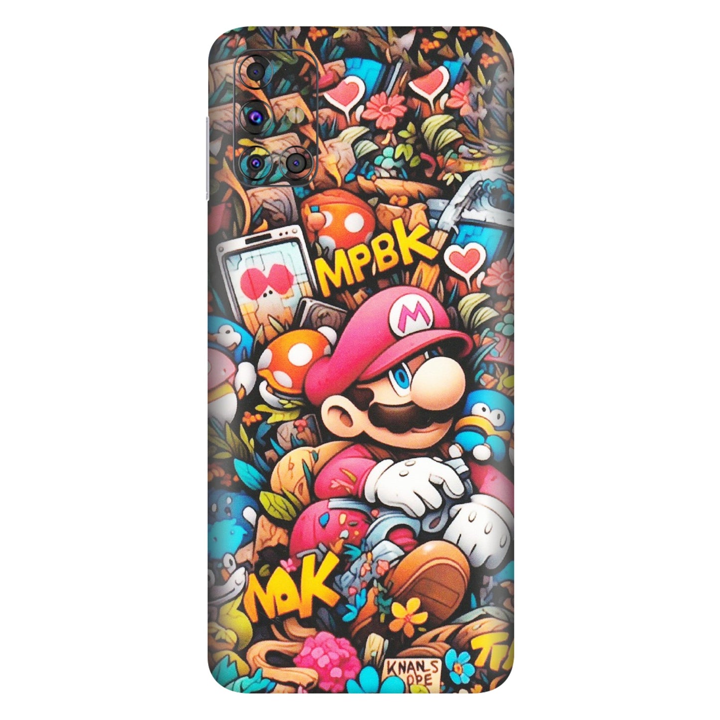 Samsung M/F/Note/Flip and C Phone Skins (All Models) - Super Mario Bros Artistic - Matte Finish (M-173) Samsung Galaxy M31s