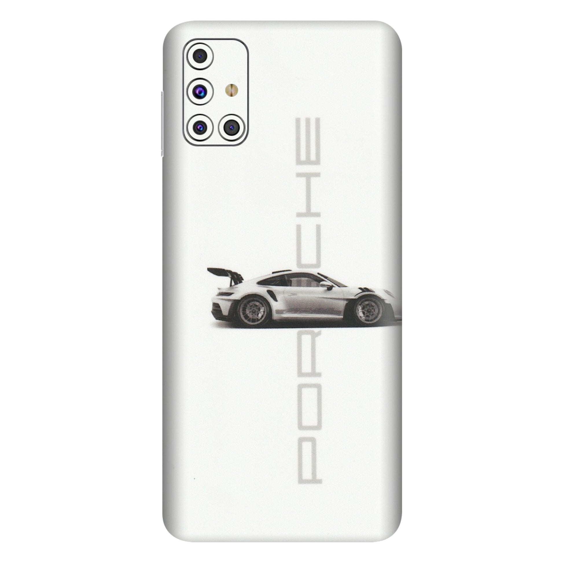 Samsung M/F/Note/Flip and C Phone Skins (All Models) - Porche Car Lover - Matte Finish (M-31) Samsung Galaxy M31s