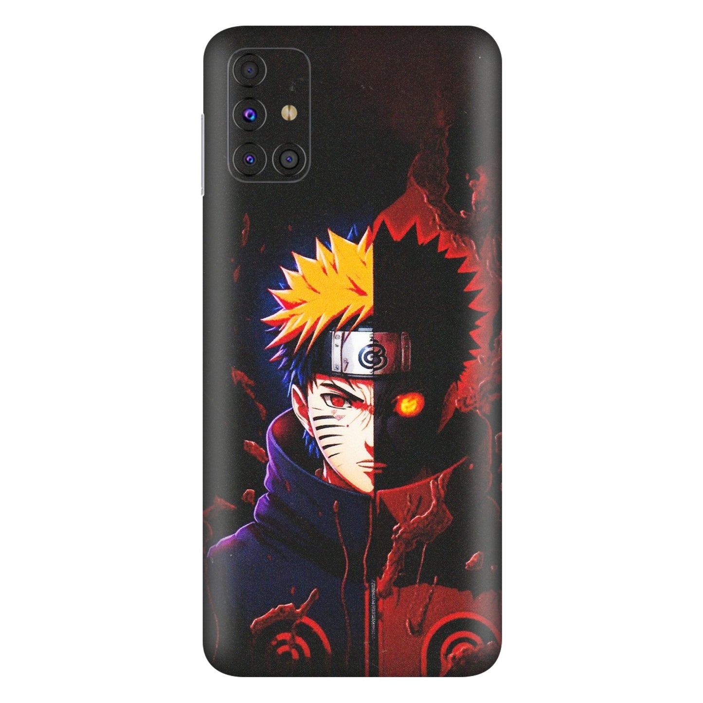 Samsung M/F/Note/Flip and C Phone Skins (All Models) - Naruto X Evil - Matte Finish (M-70) Samsung Galaxy M31s