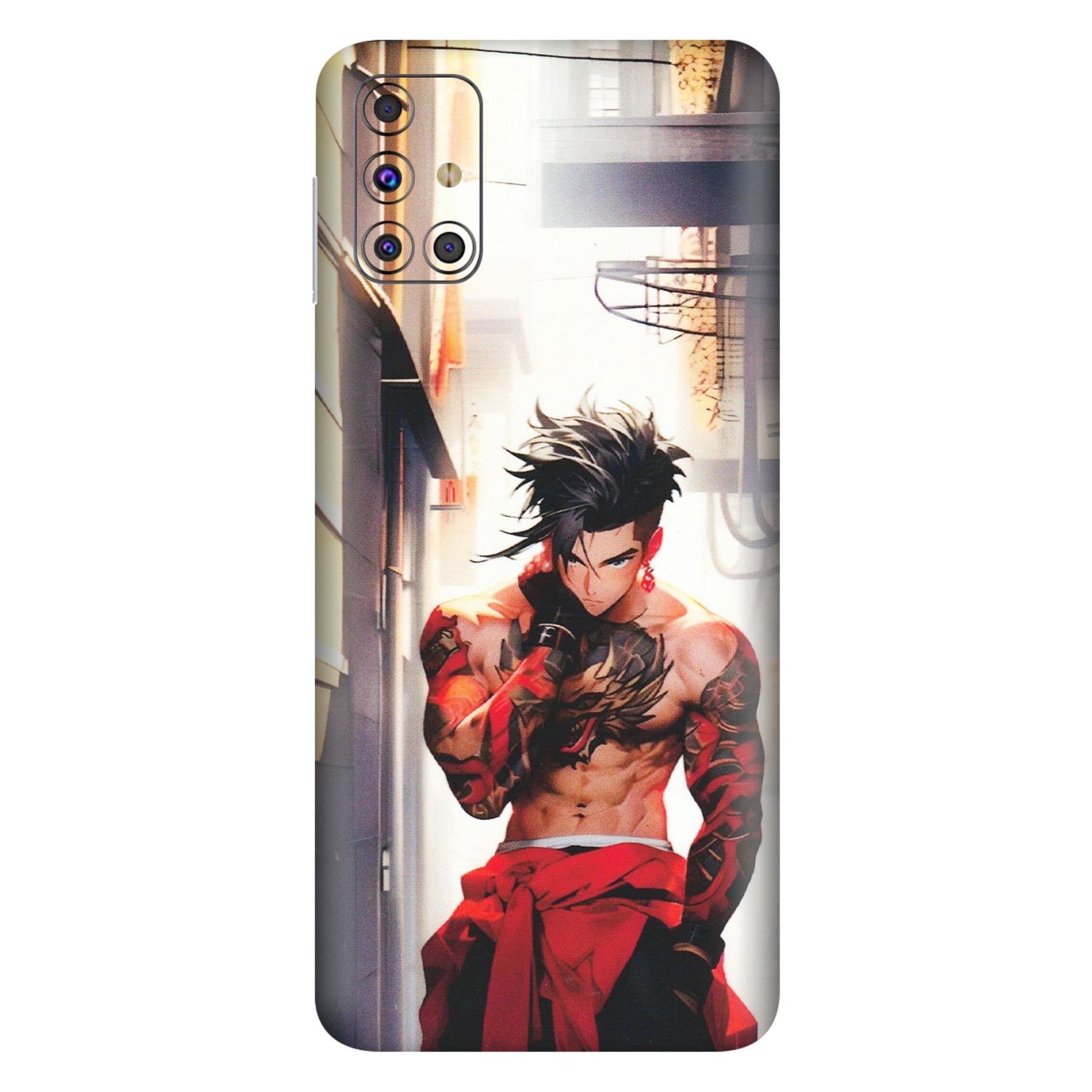 Samsung M/F/Note/Flip and C Phone Skins (All Models) - In the streets of Japan - Matte Finish (M-77) Samsung Galaxy M31s