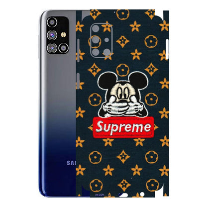 Samsung M/F/Note/Flip and C Phone Skins (All Models) - Mickey Supreme - Matte Finish (M-83) Samsung Galaxy M31s