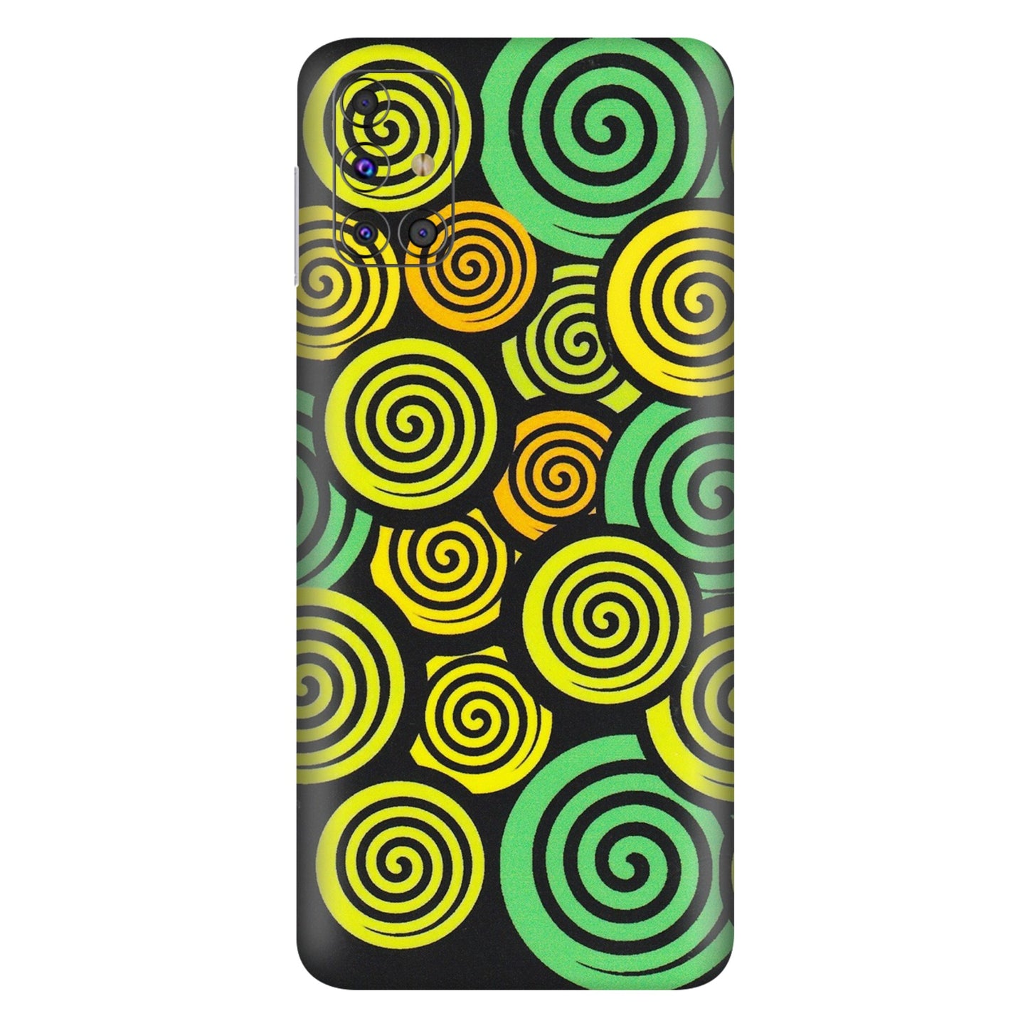 Samsung M/F/Note/Flip and C Phone Skins (All Models) - Crazy Spiral - Matte Finish (M-91) Samsung Galaxy M31s