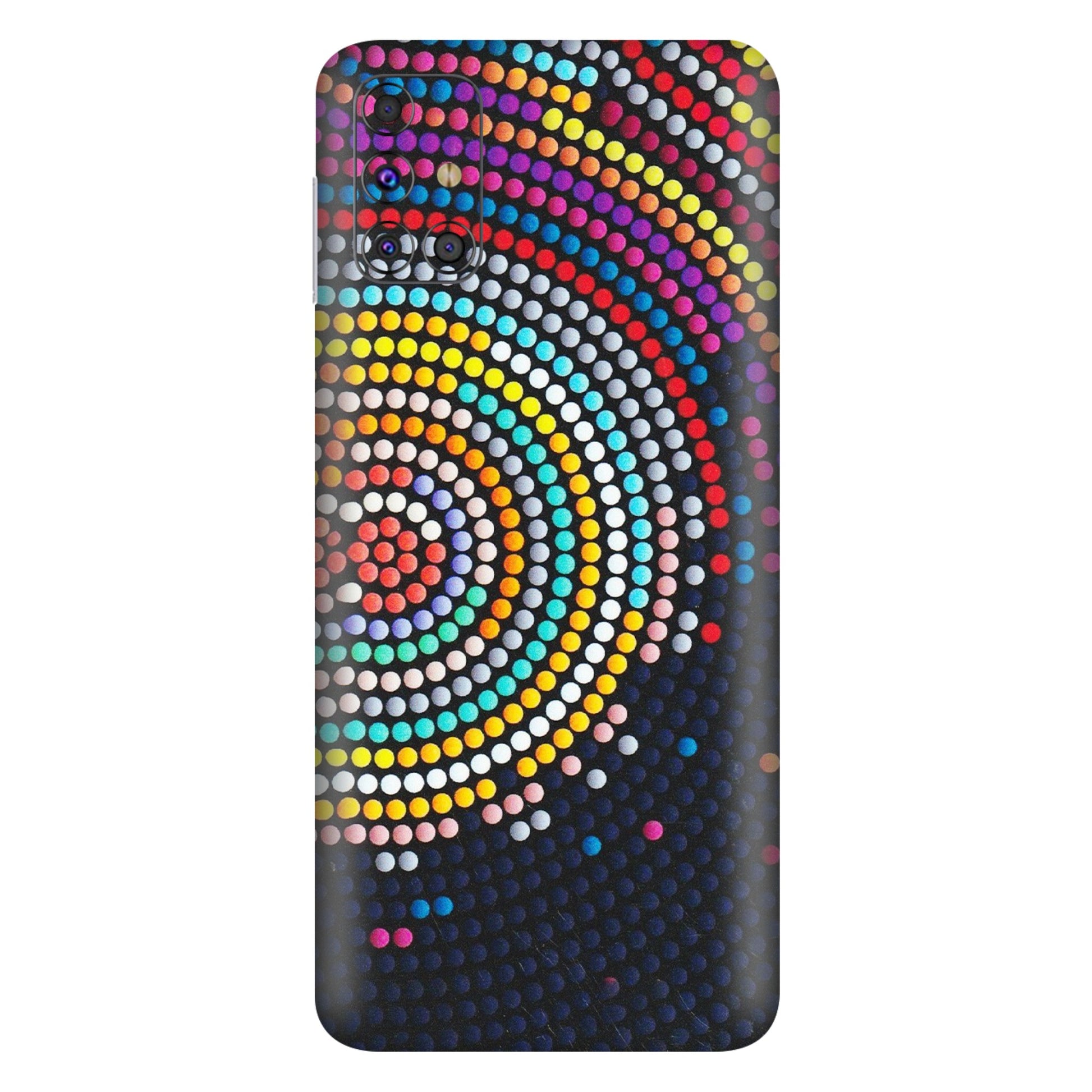 Samsung M/F/Note/Flip and C Phone Skins (All Models) - Rainbow Dot Mandala - Matte Finish (M-97) Samsung Galaxy M31s