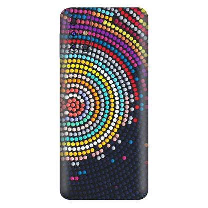 Samsung M/F/Note/Flip and C Phone Skins (All Models) - Rainbow Dot Mandala - Matte Finish (M-97) Samsung Galaxy M31s