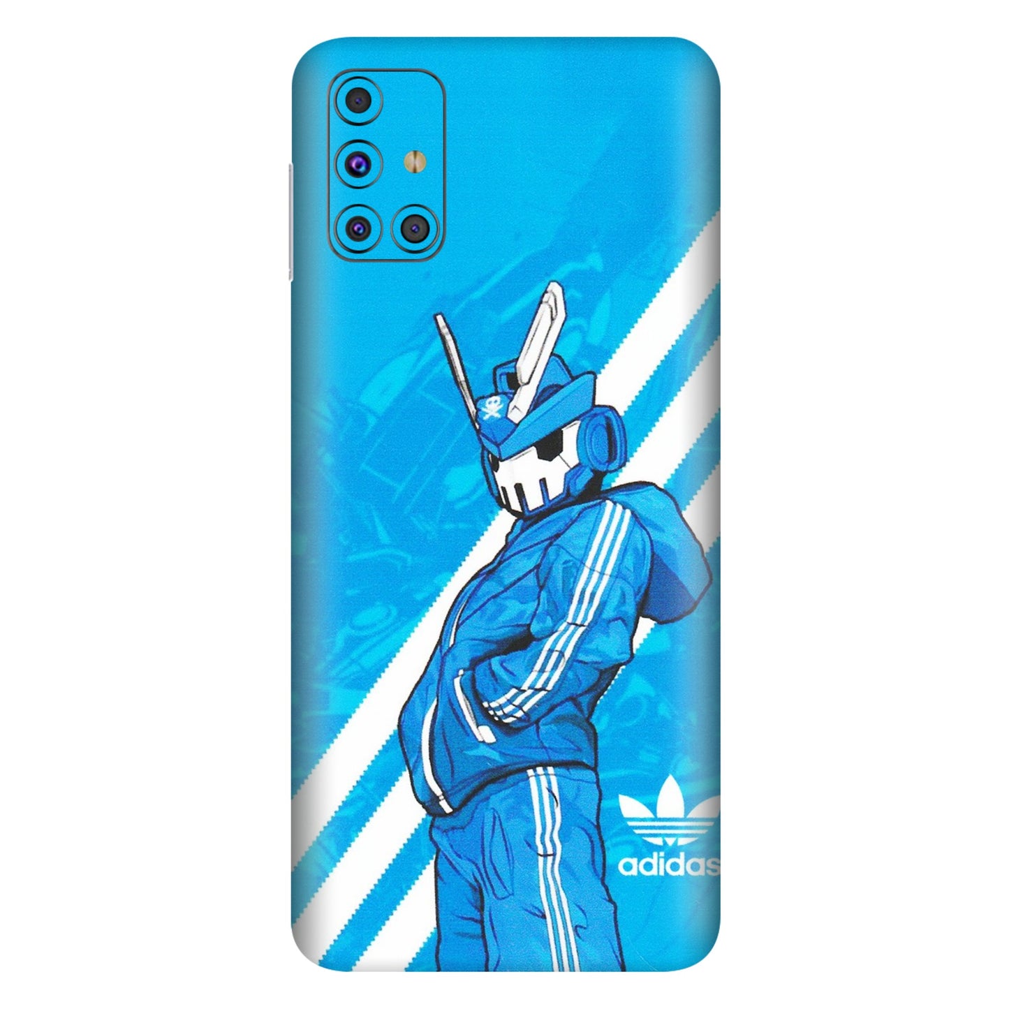 Samsung M/F/Note/Flip and C Phone Skins (All Models) - Battle of Adidas - Matte Finish (M-98) Samsung Galaxy M31s
