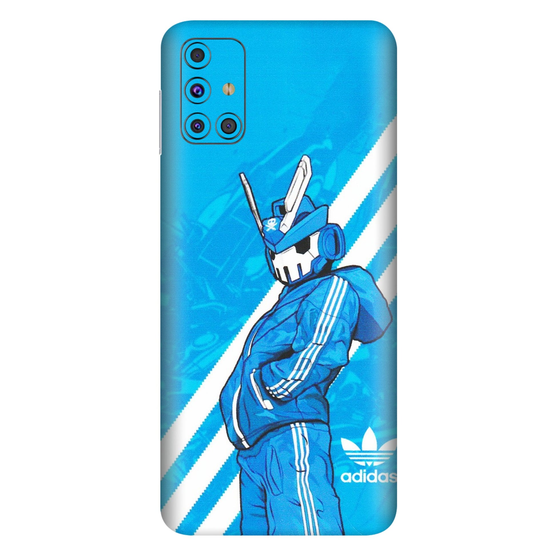 Samsung M/F/Note/Flip and C Phone Skins (All Models) - Battle of Adidas - Matte Finish (M-98) Samsung Galaxy M31s