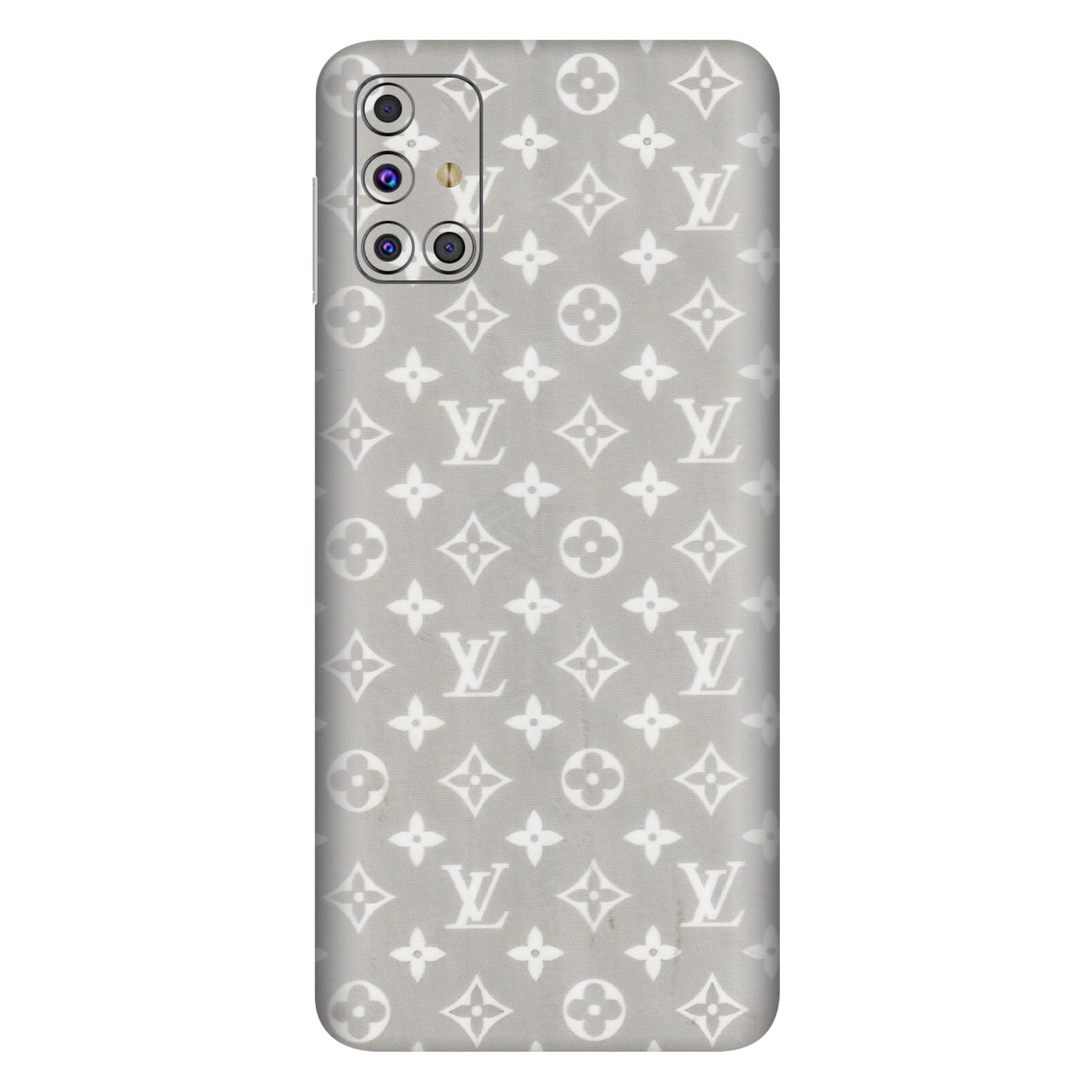 Samsung M/F/Note/Flip and C Phone Skins (All Models) - Luxury Brands Logo - Transparent Finish (T-07) Samsung Galaxy M31s