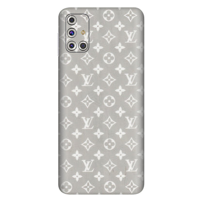 Samsung M/F/Note/Flip and C Phone Skins (All Models) - Luxury Brands Logo - Transparent Finish (T-07) Samsung Galaxy M31s