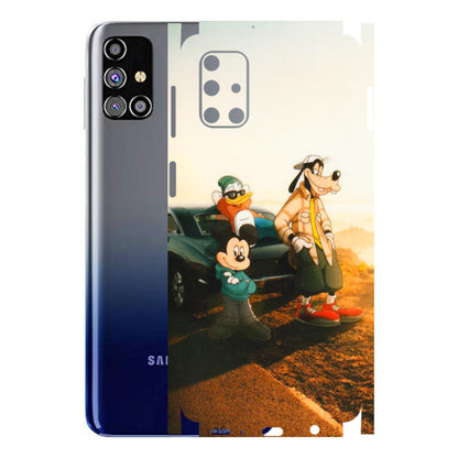 Samsung M/F/Note/Flip and C Phone Skins (All Models) - Hello Mr. Goofy - Transparent Finish (T-13) Samsung Galaxy M31s