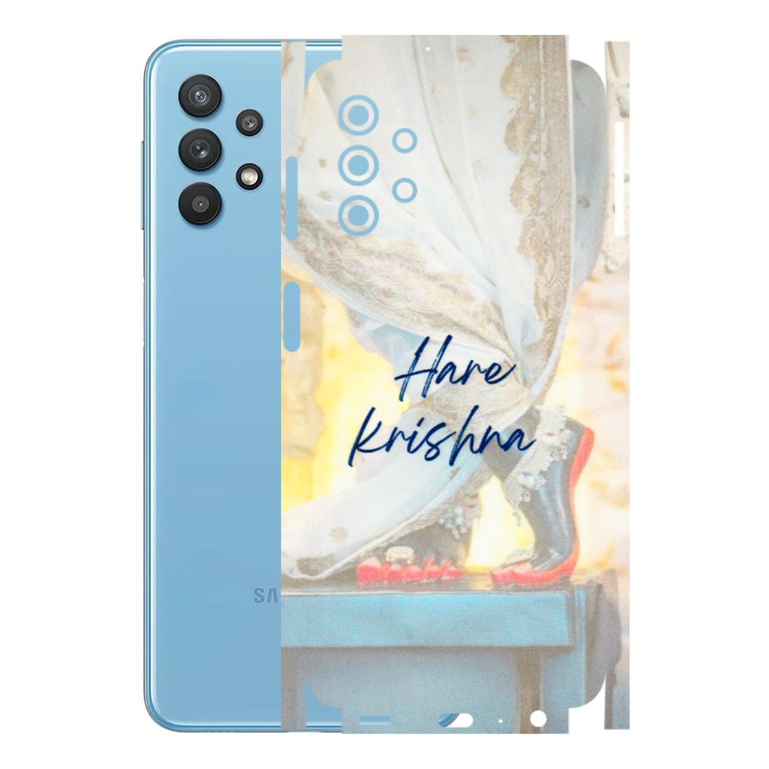 Samsung M/F/Note/Flip and C Phone Skins (All Models) - Hare Krishna - 3D Embossed Finish (L-03) Samsung Galaxy M32 (5G)