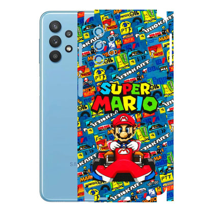 Samsung M/F/Note/Flip and C Phone Skins (All Models) - Super Mario Kart - 3D Embossed Finish (L-140) Samsung Galaxy M32 (5G)