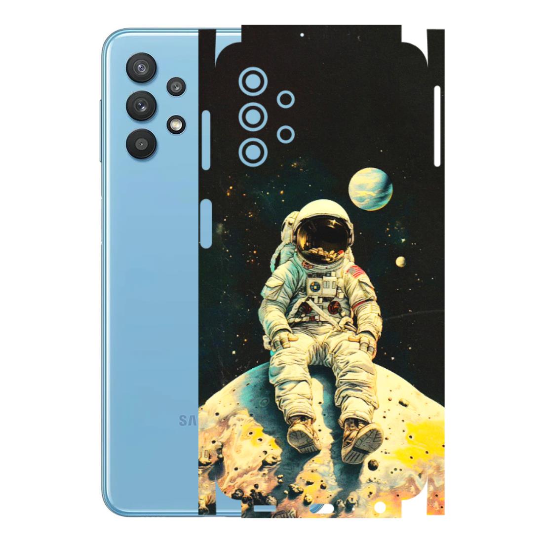 Samsung M/F/Note/Flip and C Phone Skins (All Models) - Astronaut in Space - 3D Embossed Finish (L-16) Samsung Galaxy M32 (5G)