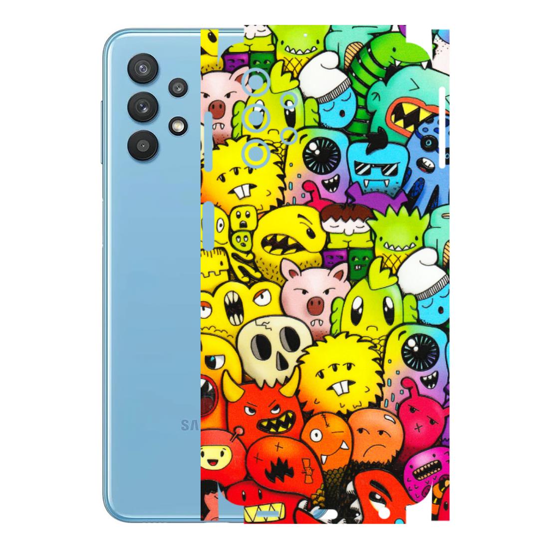 Samsung M/F/Note/Flip and C Phone Skins (All Models) - Angry Funkies - 3D Embossed Finish (L-169) Samsung Galaxy M32 (5G)