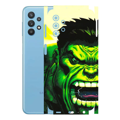 Samsung M/F/Note/Flip and C Phone Skins (All Models) - Hulk - 3D Embossed Finish (L-180) Samsung Galaxy M32 (5G)