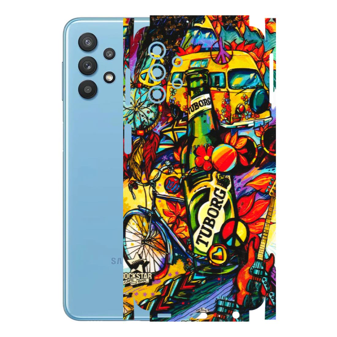 Samsung M/F/Note/Flip and C Phone Skins (All Models) - Cool Beer Bottle - 3D Embossed Finish (L-193) Samsung Galaxy M32 (5G)