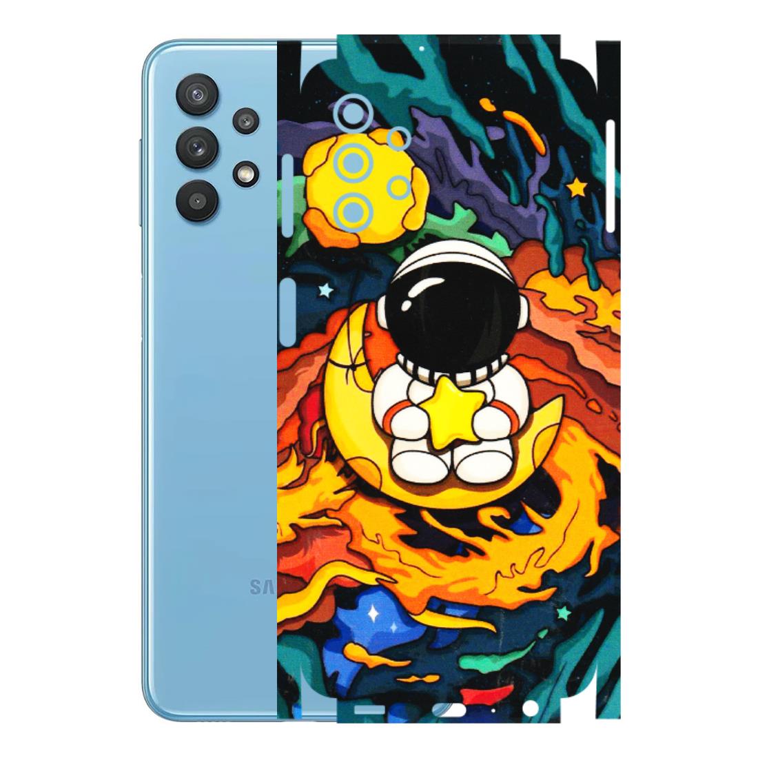 Samsung M/F/Note/Flip and C Phone Skins (All Models) - Baby Astronaut - 3D Embossed Finish (L-197) Samsung Galaxy M32 (5G)