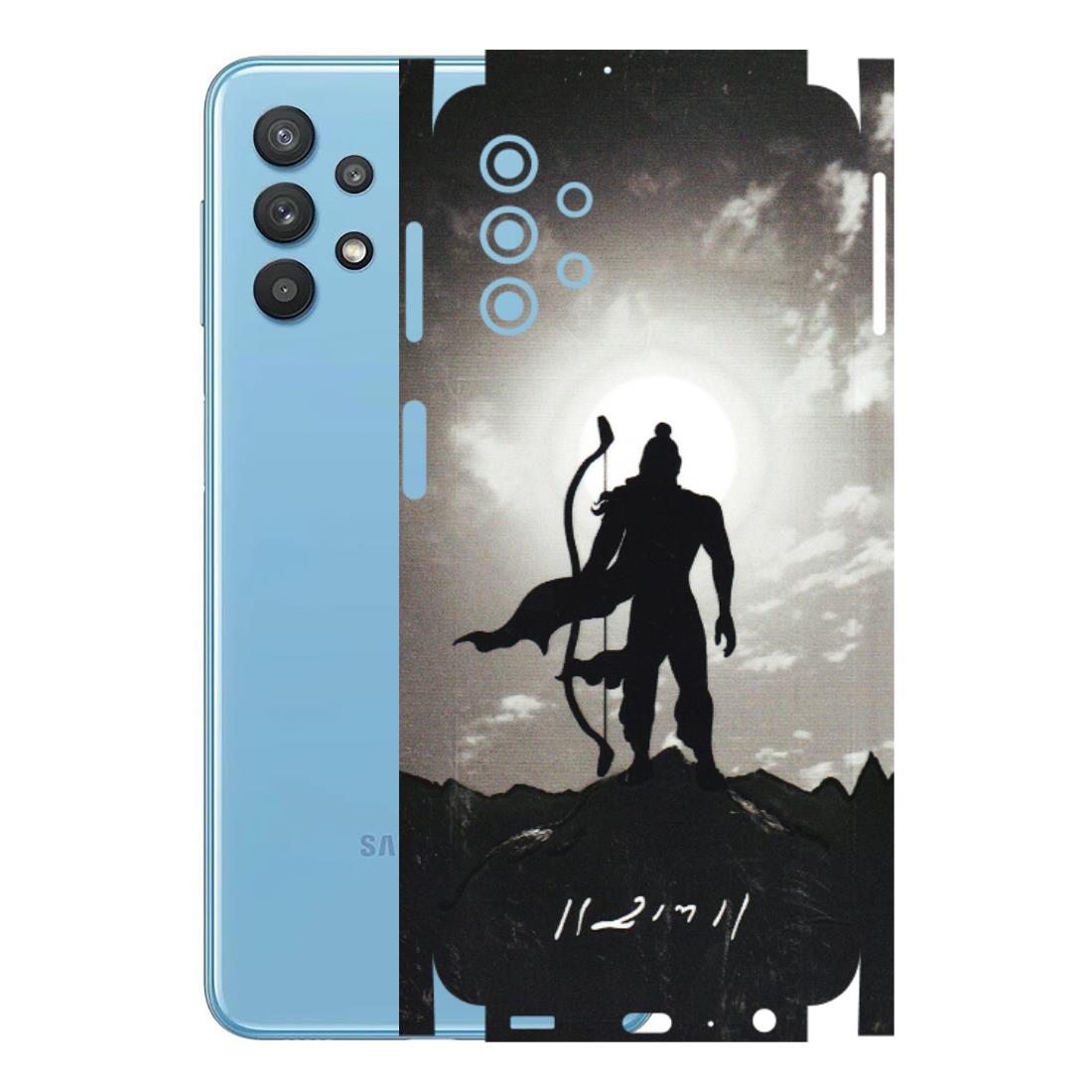 Samsung M/F/Note/Flip and C Phone Skins (All Models) - Jai Siya Ram - 3D Embossed Finish (L-200) Samsung Galaxy M32 (5G)