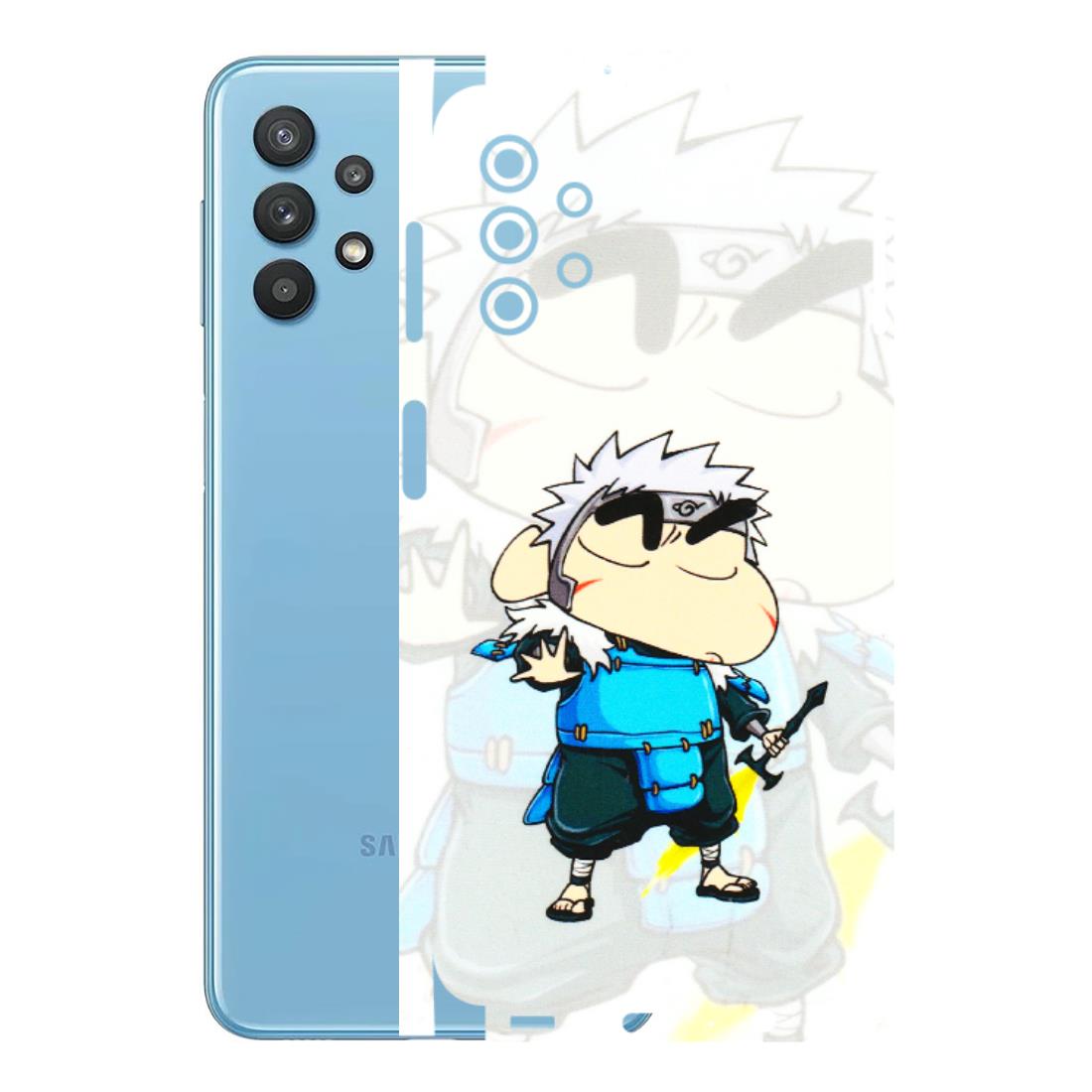 Samsung M/F/Note/Flip and C Phone Skins (All Models) - Angry Young Shinchan - 3D Embossed Finish (L-226) Samsung Galaxy M32 (5G)