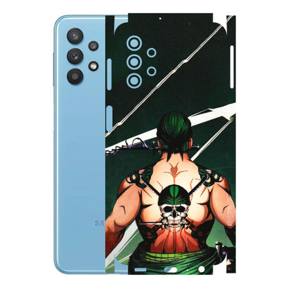 Samsung M/F/Note/Flip and C Phone Skins (All Models) - Zoro Anime - 3D Embossed Finish (L-23) Samsung Galaxy M32 (5G)