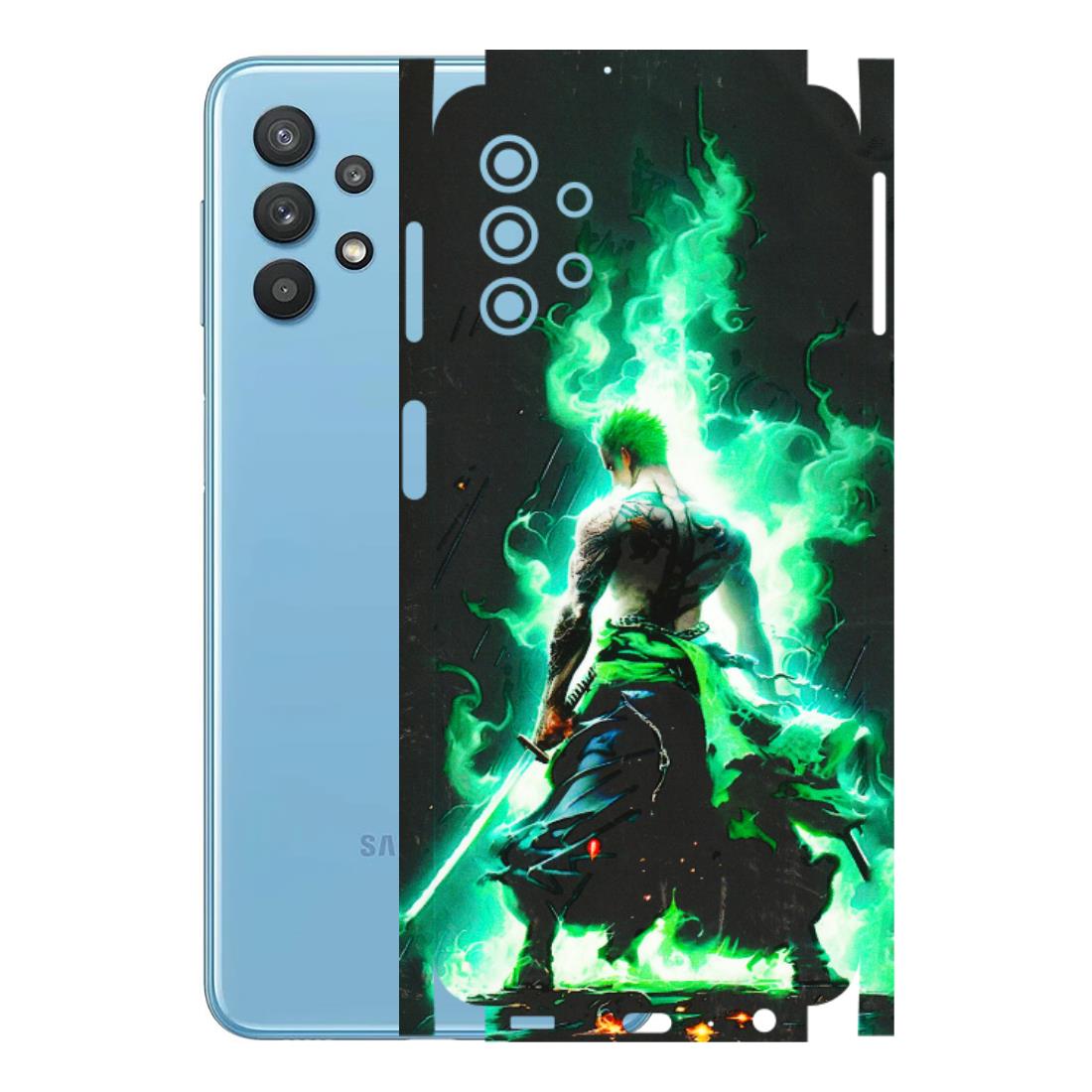 Samsung M/F/Note/Flip and C Phone Skins (All Models) - Zoro Sword - 3D Embossed Finish (L-241) Samsung Galaxy M32 (5G)