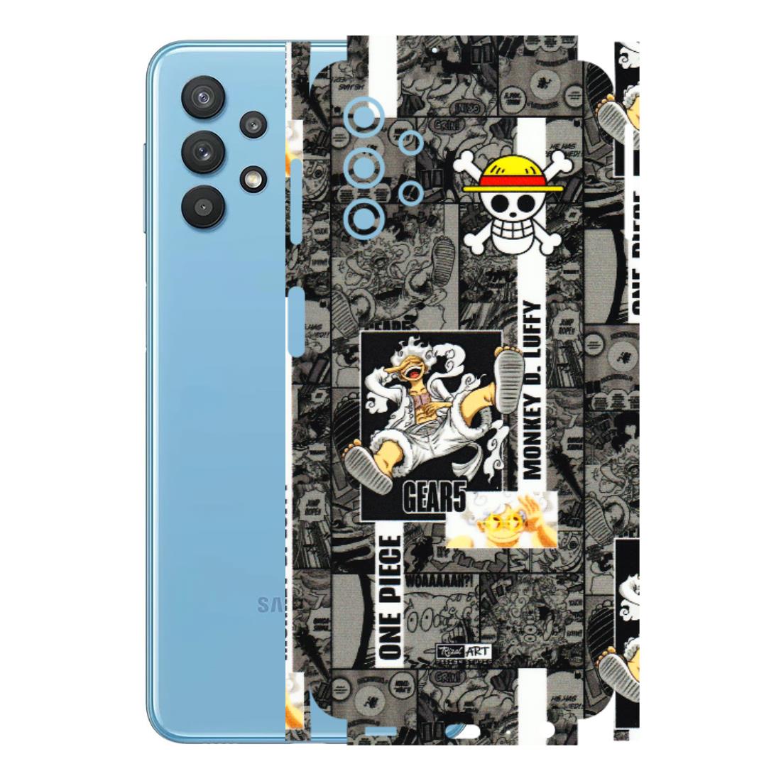 Samsung M/F/Note/Flip and C Phone Skins (All Models) - Cuffy Anime MonkeyCamic - 3D Embossed Finish (L-242) Samsung Galaxy M32 (5G)