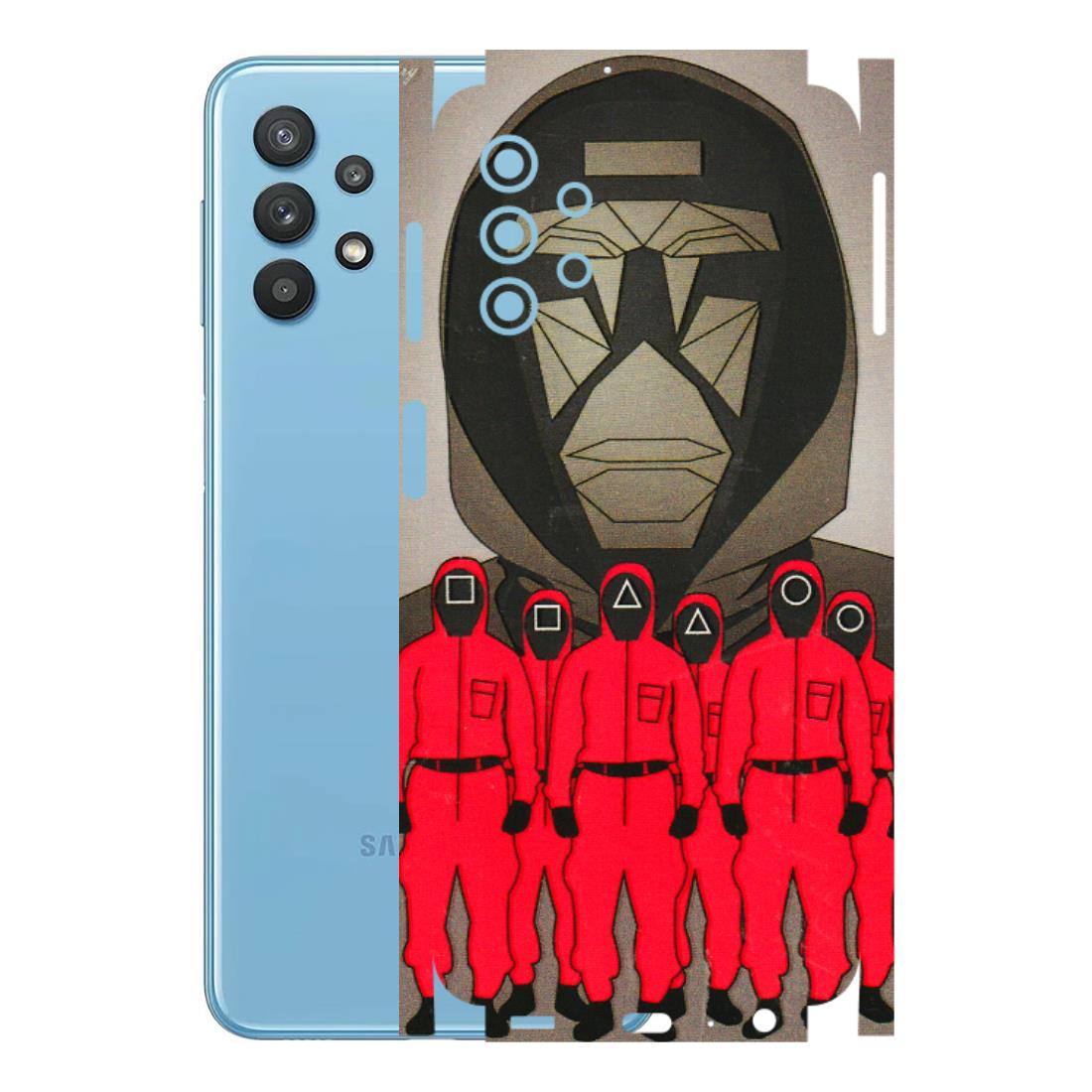 Samsung M/F/Note/Flip and C Phone Skins (All Models) - Squid Game Hero - 3D Embossed Finish (L-245) Samsung Galaxy M32 (5G)