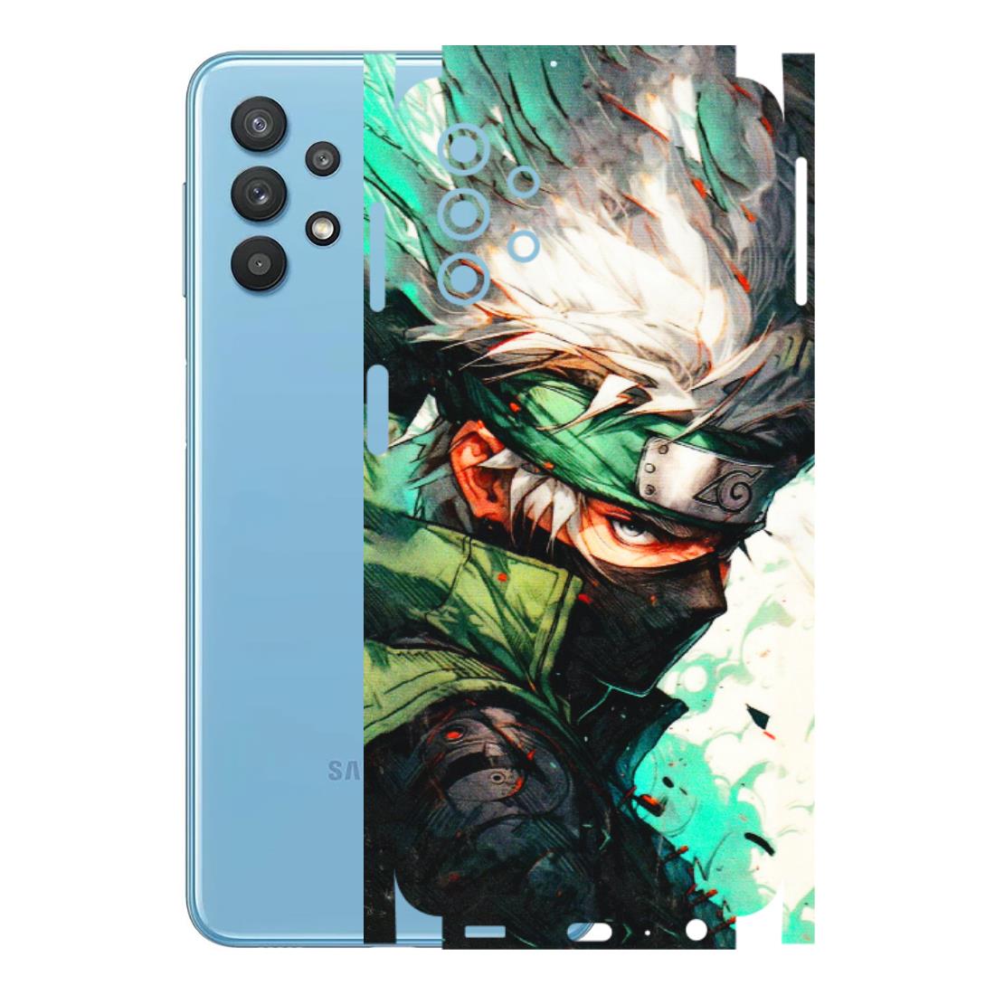Samsung M/F/Note/Flip and C Phone Skins (All Models) - Kakashi Side Profile - 3D Embossed Finish (L-249) Samsung Galaxy M32 (5G)