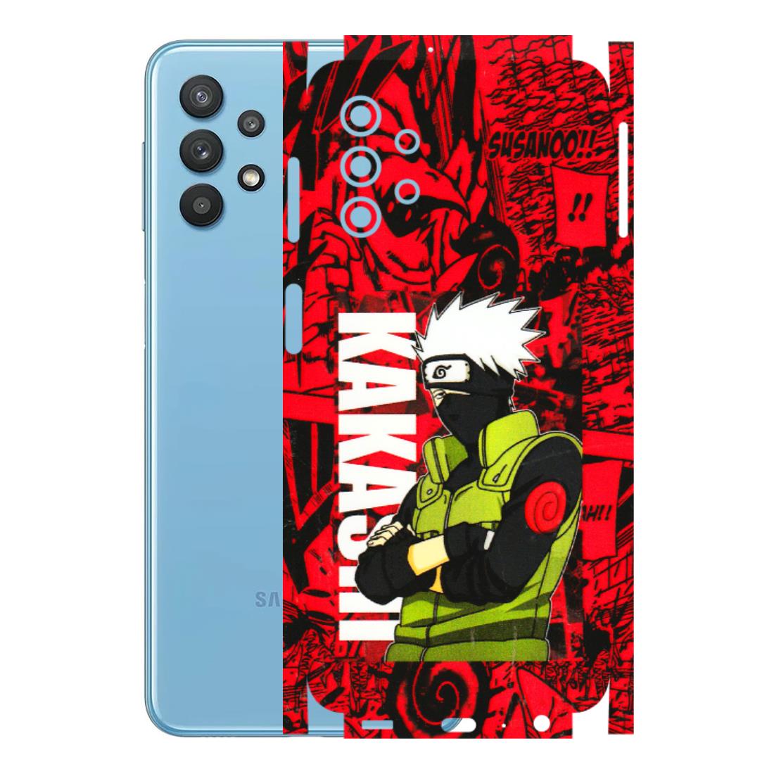 Samsung M/F/Note/Flip and C Phone Skins (All Models) - Kakashi Red Anime - 3D Embossed Finish (L-251) Samsung Galaxy M32 (5G)