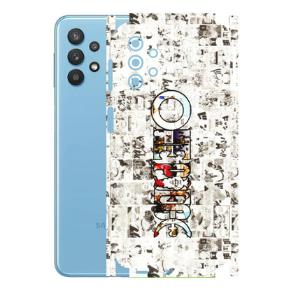 Samsung M/F/Note/Flip and C Phone Skins (All Models) - One Piece Manga - 3D Embossed Finish (L-26) Samsung Galaxy M32 (5G)