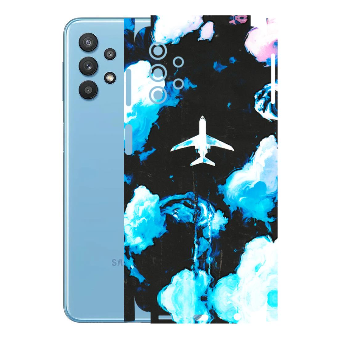 Samsung M/F/Note/Flip and C Phone Skins (All Models) - Travel In Airline - 3D Embossed Finish (L-264) Samsung Galaxy M32 (5G)
