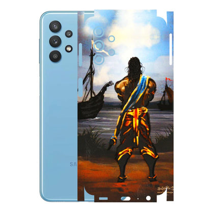 Samsung M/F/Note/Flip and C Phone Skins (All Models) - Heavenly God Figure - 3D Embossed Finish (L-34) Samsung Galaxy M32 (5G)