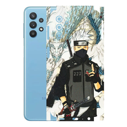 Samsung M/F/Note/Flip and C Phone Skins (All Models) - Kakashi Hatake Naruto Anime - 3D Embossed Finish (L-46) Samsung Galaxy M32 (5G)