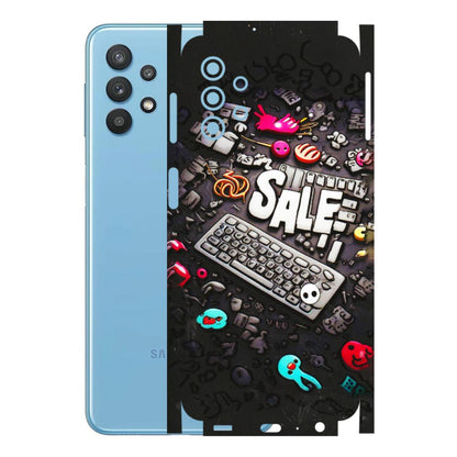 Samsung M/F/Note/Flip and C Phone Skins (All Models) - Gadgets Sale - 3D Embossed Finish (L-50) Samsung Galaxy M32 (5G)