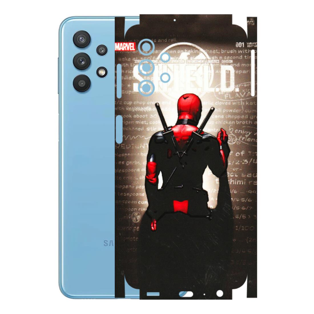 Samsung M/F/Note/Flip and C Phone Skins (All Models) - Deadpool - 3D Embossed Finish (L-56) Samsung Galaxy M32 (5G)