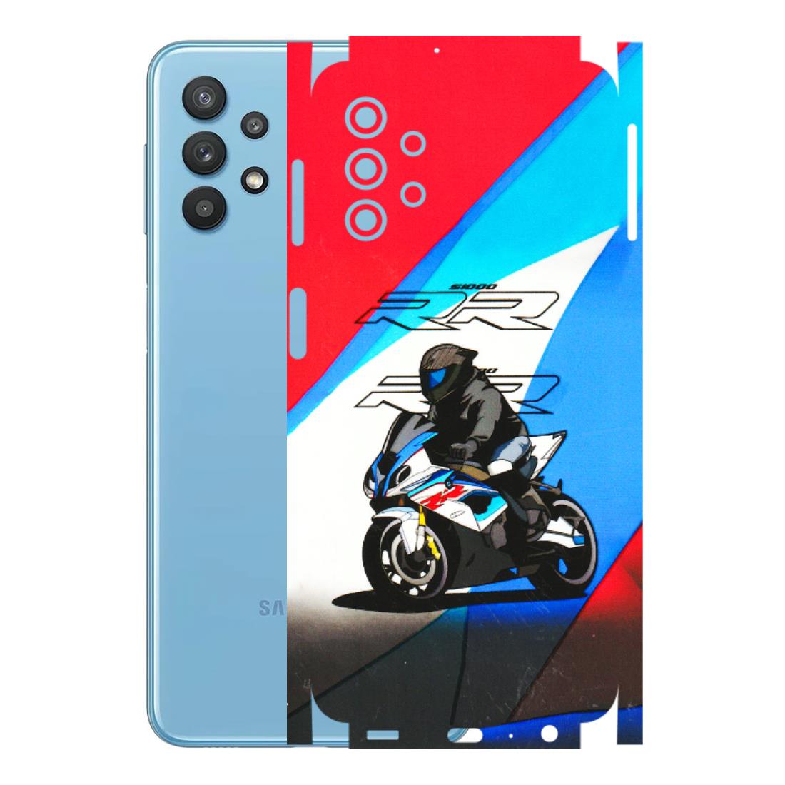 Samsung M/F/Note/Flip and C Phone Skins (All Models) - Bikers Love - 3D Embossed Finish (L-58) Samsung Galaxy M32 (5G)