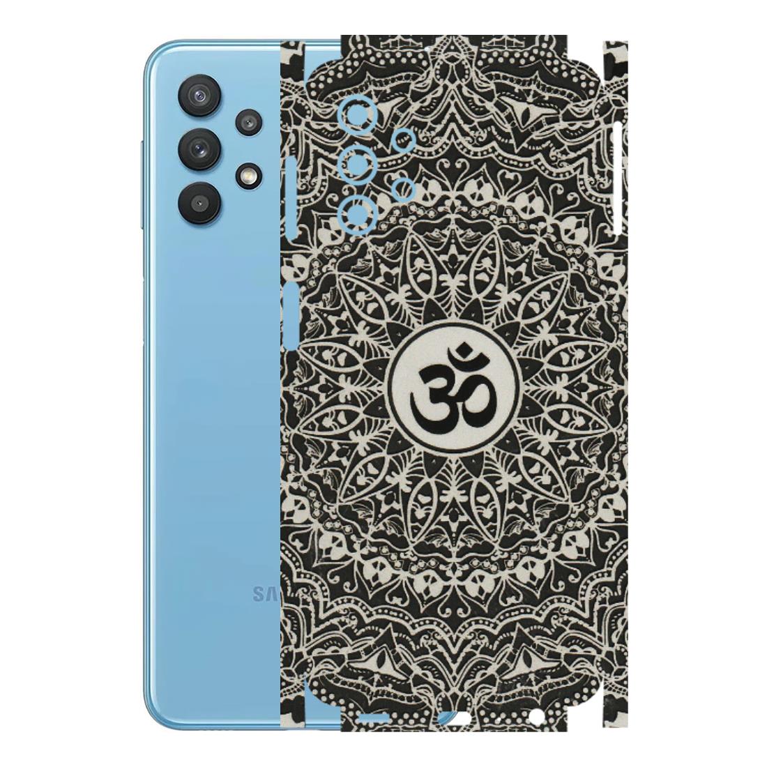 Samsung M/F/Note/Flip and C Phone Skins (All Models) - Aum Elegant Mandala - 3D Embossed Finish (L-62) Samsung Galaxy M32 (5G)