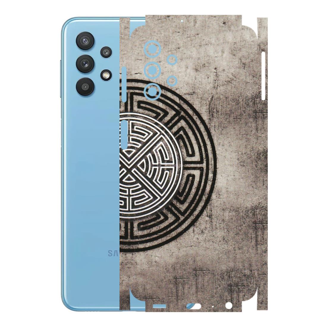 Samsung M/F/Note/Flip and C Phone Skins (All Models) - Mysterious Circular Design - 3D Embossed Finish (L-63) Samsung Galaxy M32 (5G)