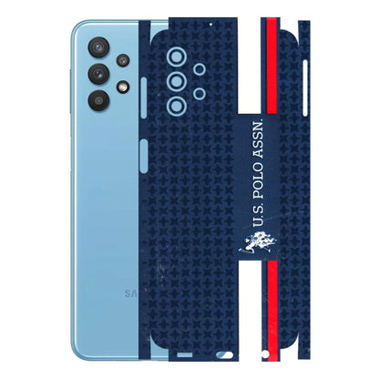 Samsung M/F/Note/Flip and C Phone Skins (All Models) - US POLO Designer Brand - 3D Embossed Finish (L-65) Samsung Galaxy M32 (5G)