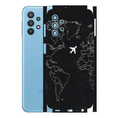 Samsung M/F/Note/Flip and C Phone Skins (All Models) - Never Ending Travel - 3D Embossed Finish (L-79) Samsung Galaxy M32 (5G)