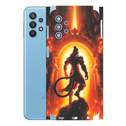 Samsung M/F/Note/Flip and C Phone Skins (All Models) - HanumanJi - Matte Finish (M-06) Samsung Galaxy M32 (5G)