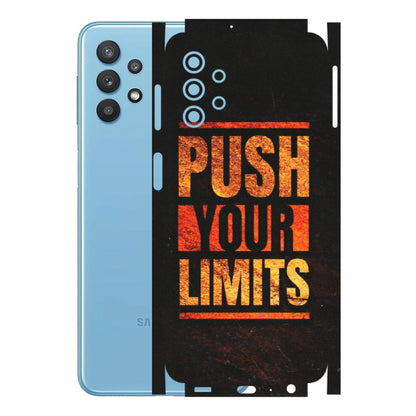 Samsung M/F/Note/Flip and C Phone Skins (All Models) - Push Your Limits - Matte Finish (M-118) Samsung Galaxy M32 (5G)