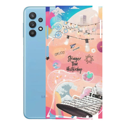 Samsung M/F/Note/Flip and C Phone Skins (All Models) - Stronger Then Yesterday - Matte Finish (M-128) Samsung Galaxy M32 (5G)